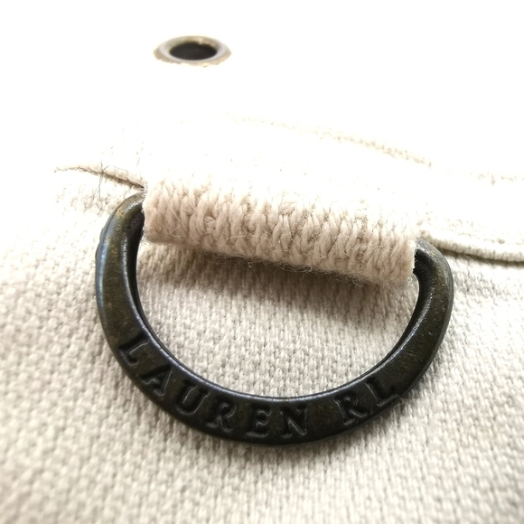 Ralph Lauren 4P Vtg 100% Cotton Beige Capris - Picture 9 of 12